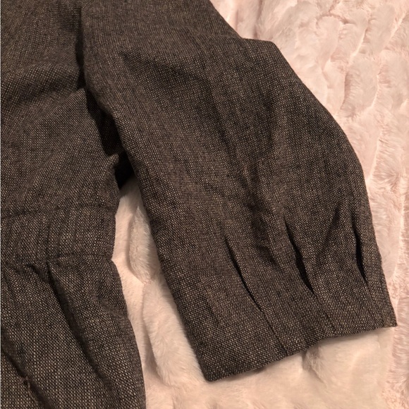 Geoffrey Beene Dark Brown Textured Light Jacket - Picture 6 of 10